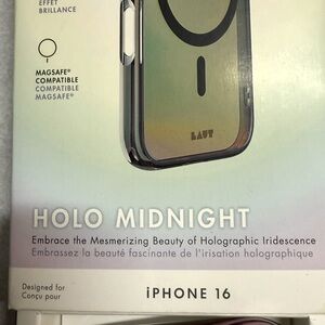 Holo Midnight iPhone 16 Case - Iridescent